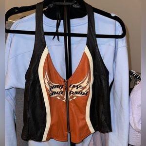 Harley-Davidson Leather Halter Too